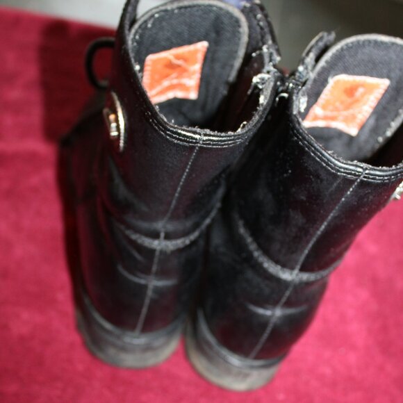 Vintage Ladies Harley Davidson Ankle Boots - Picture 6 of 6